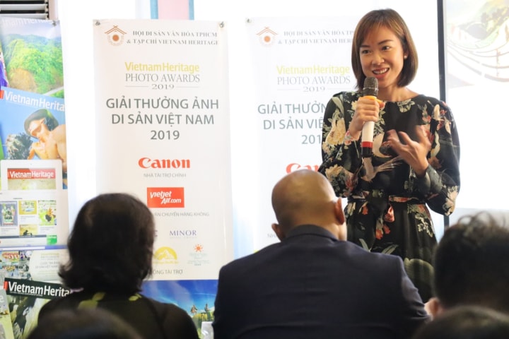 Hình ảnh trao giải cuộc thi ảnh di sản Việt Nam 2019
