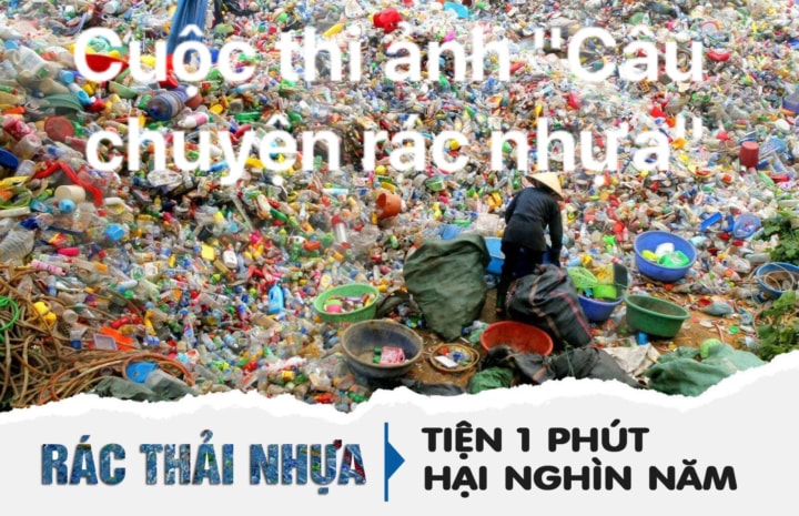 Phát động cuộc thi ảnh ‘Câu chuyện rác nhựa’