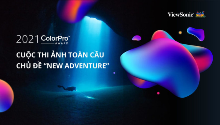 ViewSonic tổ chức cuộc thi ảnh toàn cầu ColorPro Award 2021 với chủ đề ‘New Adventure’