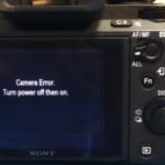 Lỗi máy ảnh Sony thường gặp