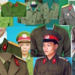Trang phục Công An Quân Đội ghép ảnh PSD